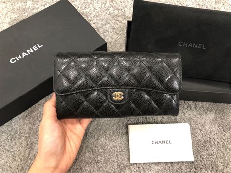 chanel wallet white|chanel long flap wallet.